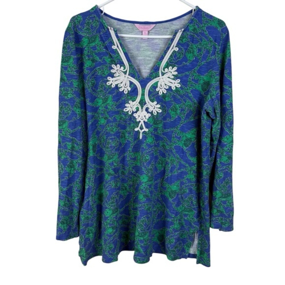 Lily putlizer women blouse over size Blue size XL